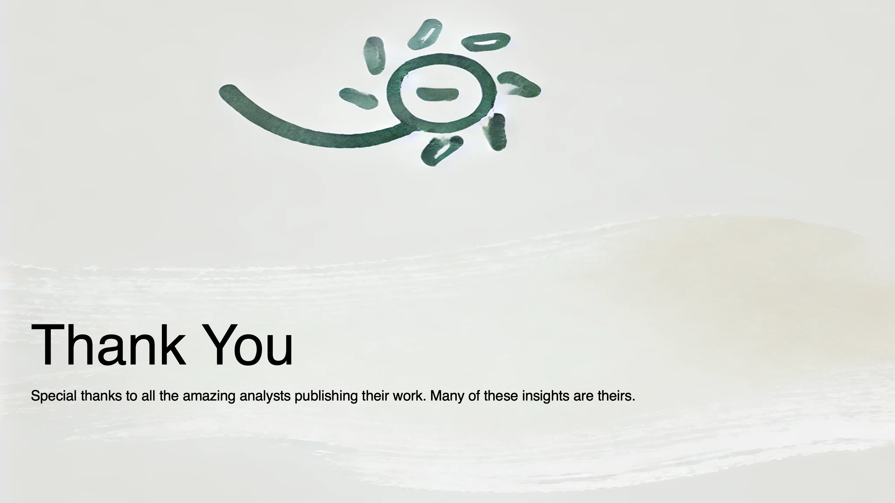 Battery industry analysis slide